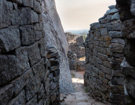 The Great Enclosure of Great Zimbabwe in Zimbabwe